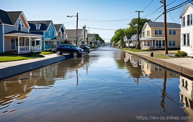 해수면 상승의 과학적 배경 이해하기 - Prompt 1: Daily Disruption of High-Tide Flooding**